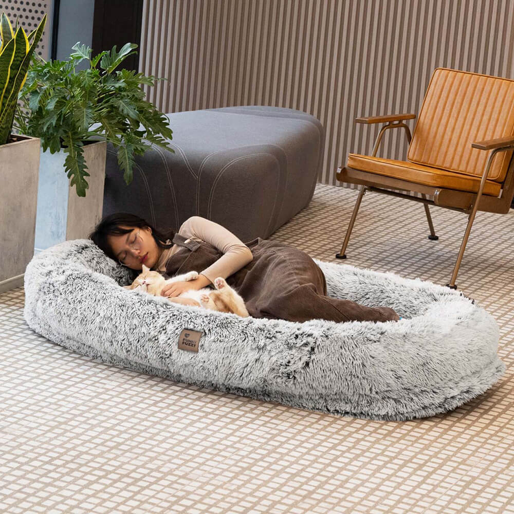 Lit orthopédique pour chien, lavable en machine, apaisant et confortable - Beignet - Image 24