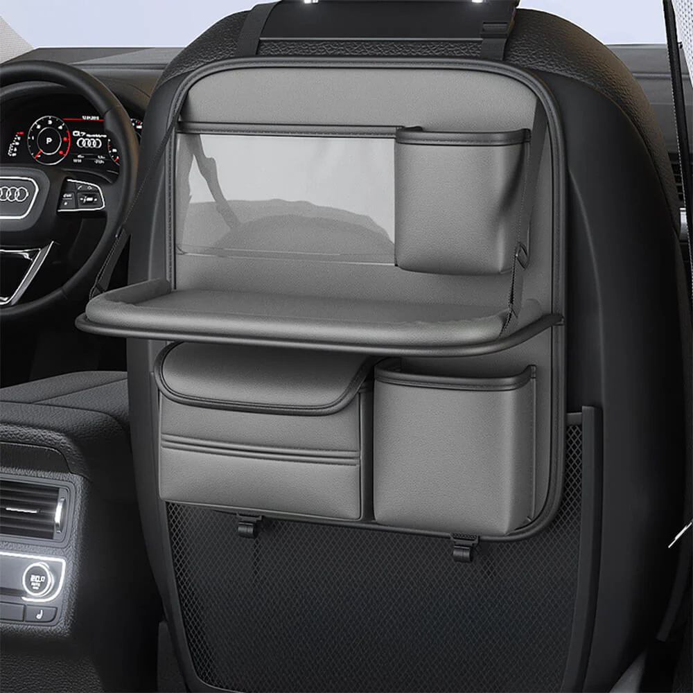 Organisateur pliable pour siège arrière de voiture avec plateau - Image 15
