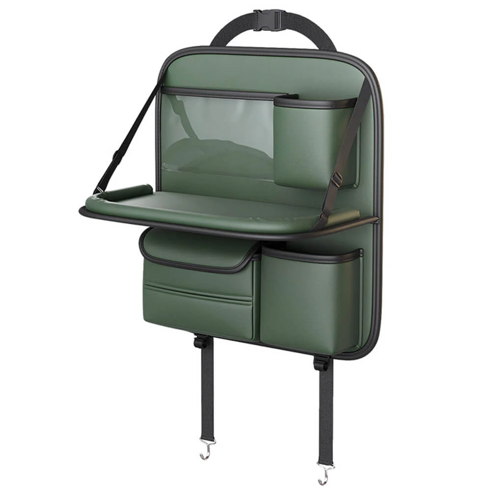 Organisateur pliable pour siège arrière de voiture avec plateau - Image 17
