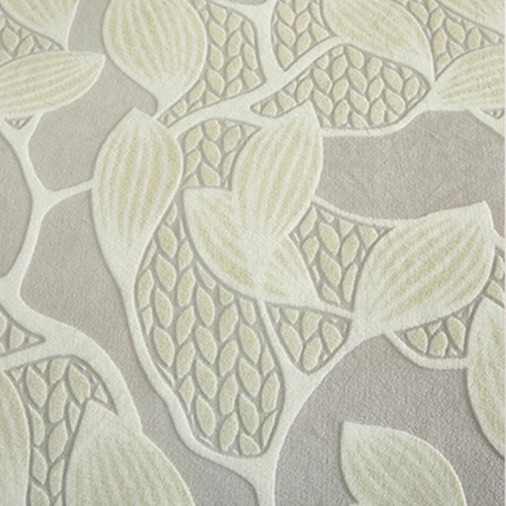 Parure de draps en velours lait à motif botanique élégant - Image 12