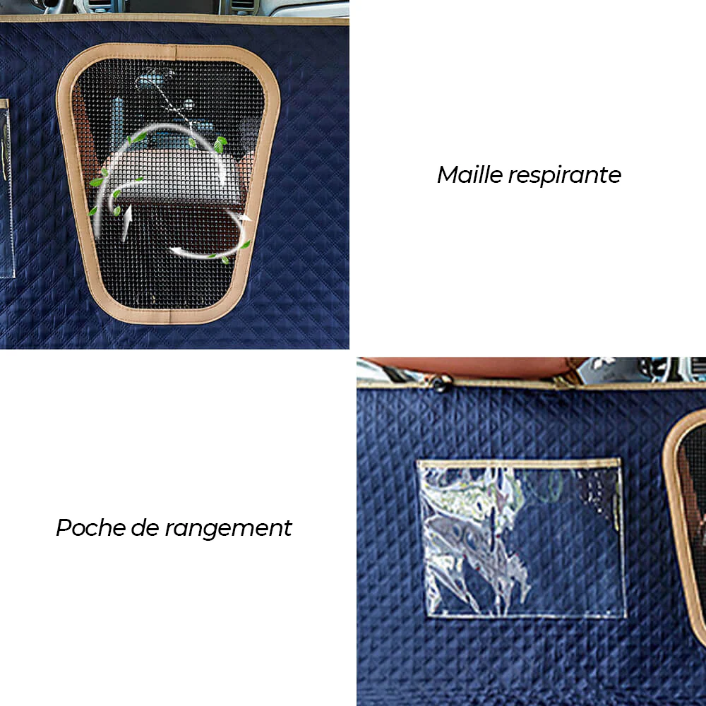 Protection de siège auto pour chien étanche résistant aux salissures et aux griffures - Image 7