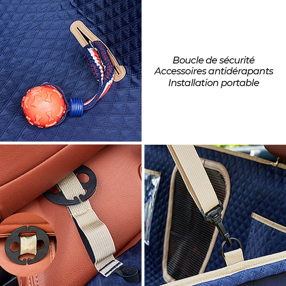 Protection de siège auto pour chien étanche résistant aux salissures et aux griffures - Image 8