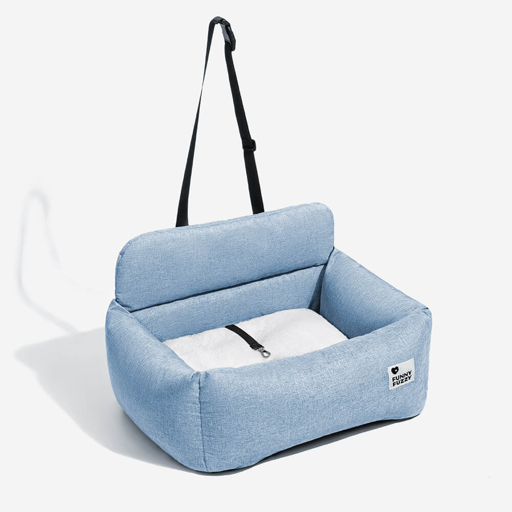 Siège auto lavable et durable style traversin pour chien - Image 15