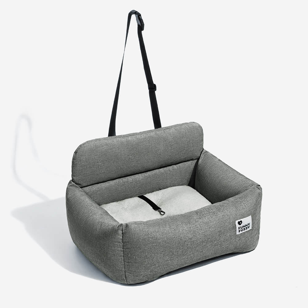 Siège auto lavable et durable style traversin pour chien - Image 9