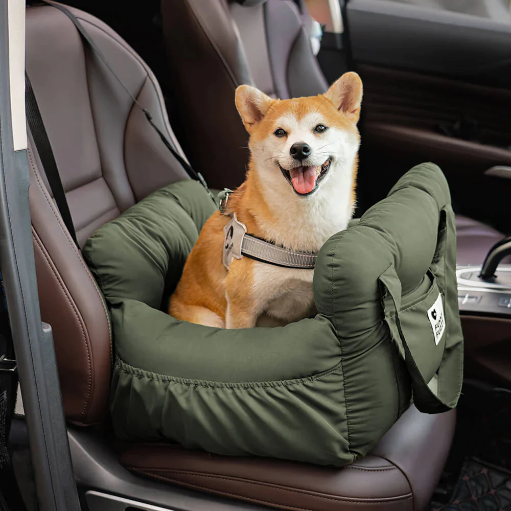 Siège auto portable pour animaux de compagnie style traversin Siège auto pour chien - Image 10