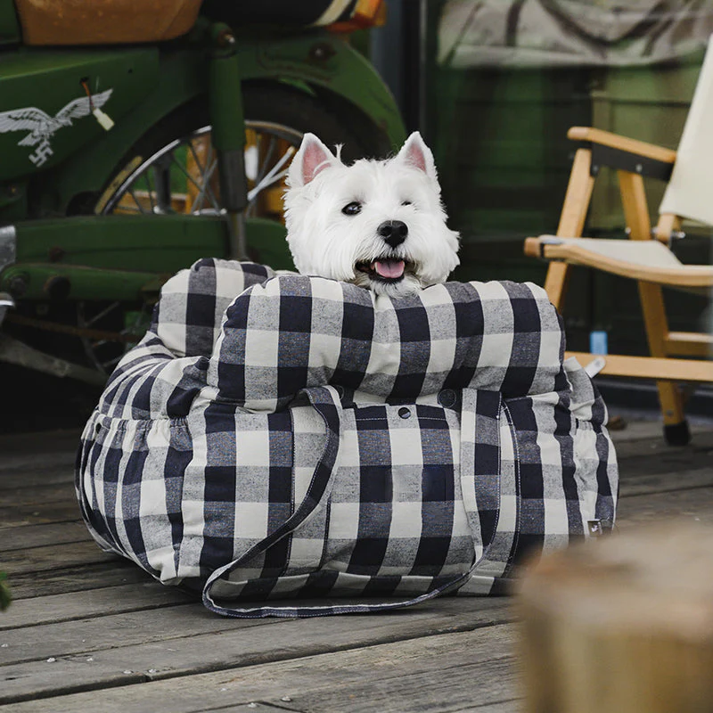 Siège auto portable pour animaux de compagnie style traversin Siège auto pour chien - Image 13