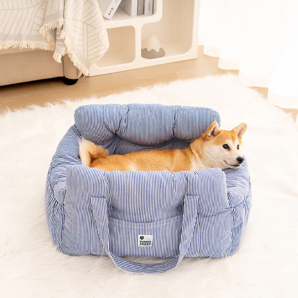 Siège auto portable pour animaux de compagnie style traversin Siège auto pour chien - Image 8