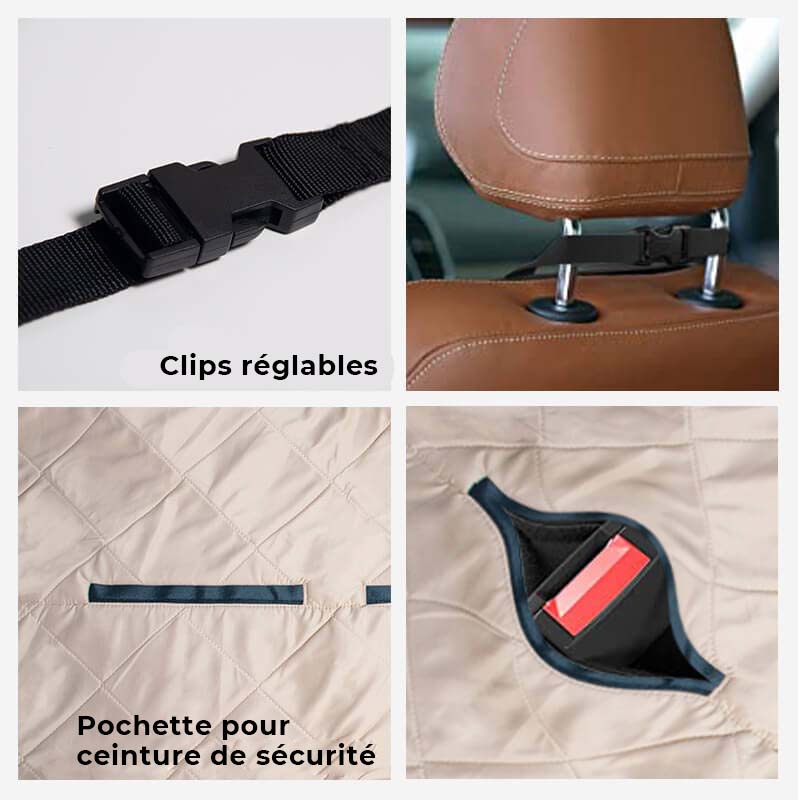 Protection de siège de voiture pour chien - Image 6