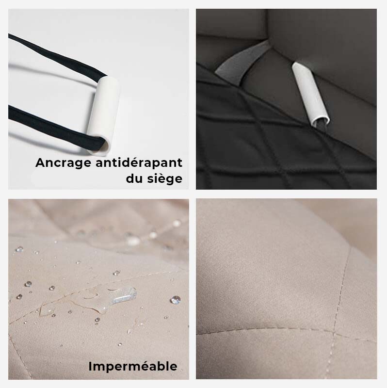 Protection de siège de voiture pour chien - Image 7