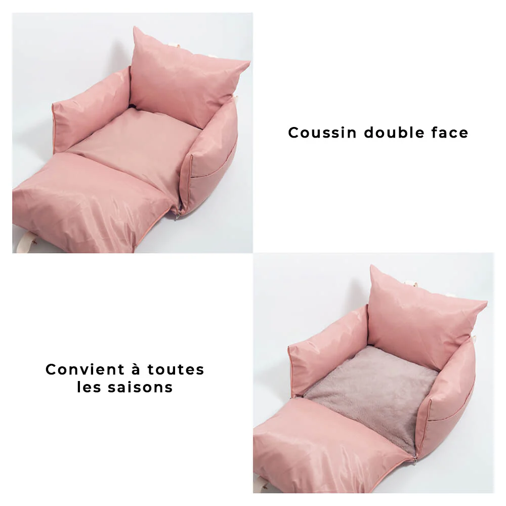 Siège auto imperméable pour chien - Première classe - Image 11