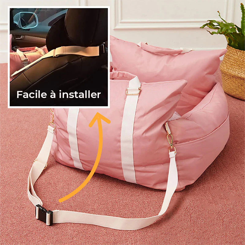 Siège auto imperméable pour chien - Première classe - Image 16