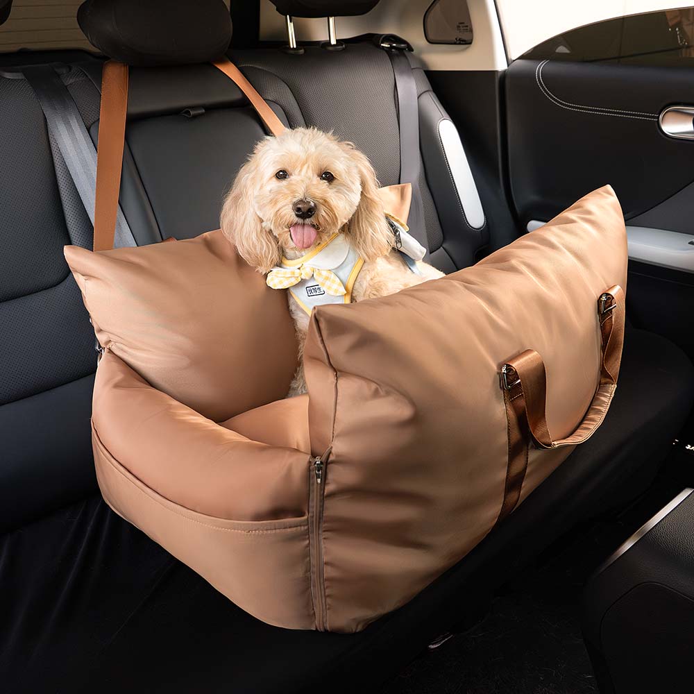 Siège auto imperméable pour chien - Première classe - Image 23