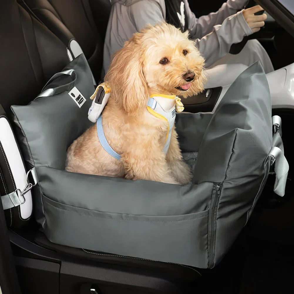 Siège auto imperméable pour chien - Première classe - Image 4