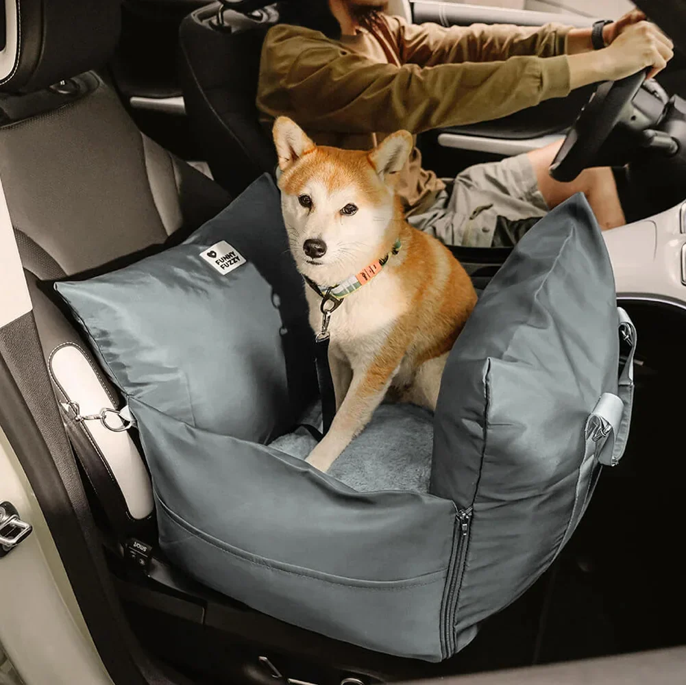 Siège auto imperméable pour chien - Première classe - Image 6
