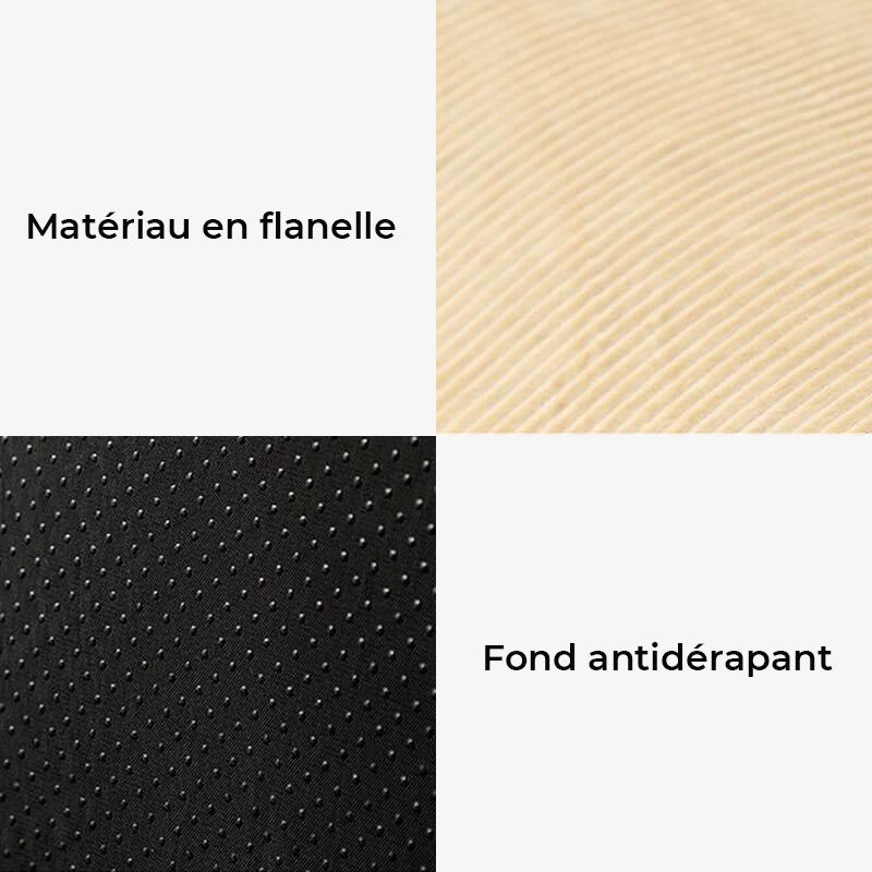 Tente semi-fermée pour chien en flanelle chaude et amovible - Image 8