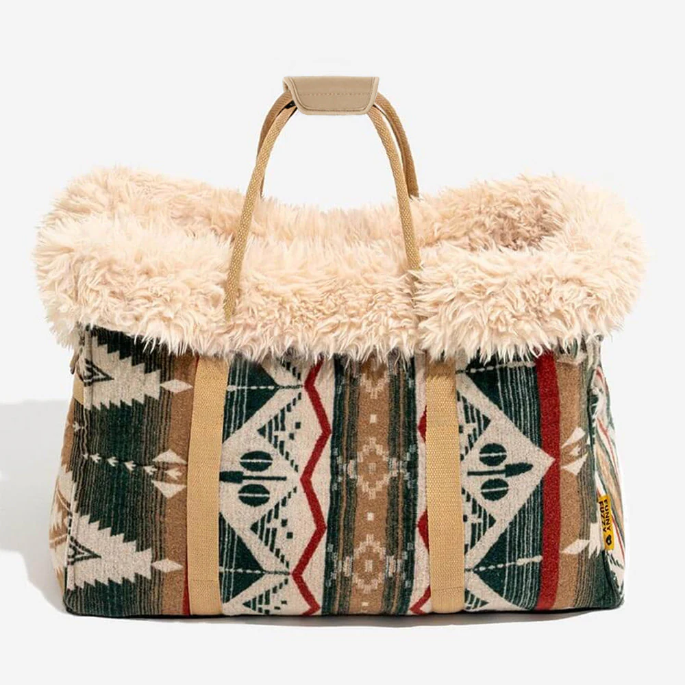 Transporteur pour chat Indie Boho réversible toutes saisons - Wondernap - Image 12